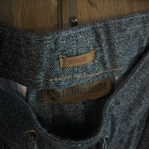 Tainted Denim mens joggers size small - Picture 5 of 6